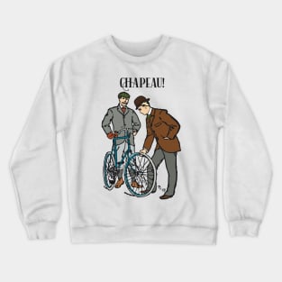 Vintage bicyclists Crewneck Sweatshirt